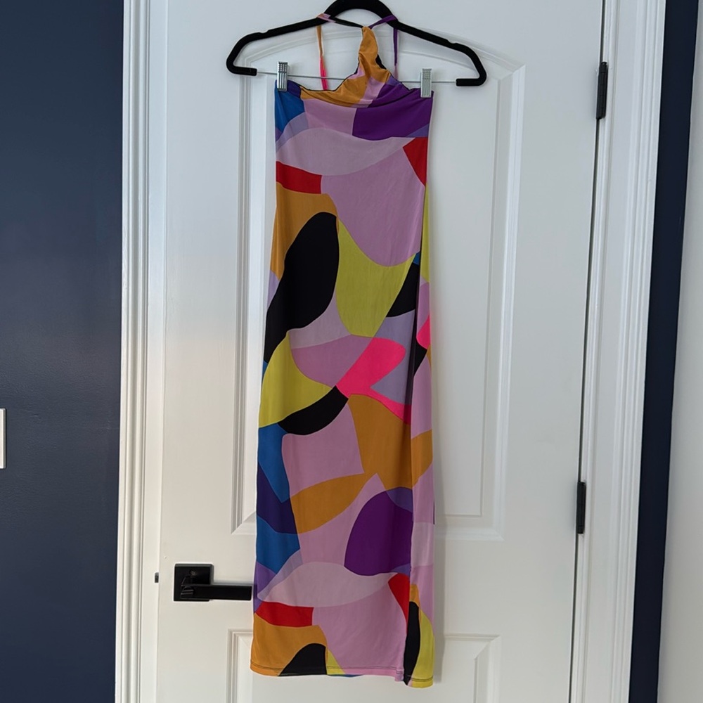 AFRM colorful dress
